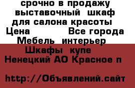 срочно в продажу выставочный  шкаф для салона красоты › Цена ­ 6 000 - Все города Мебель, интерьер » Шкафы, купе   . Ненецкий АО,Красное п.